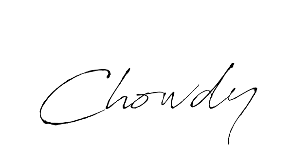 Also You can easily find your signature by using the search form. We will create Chowdy name handwritten signature images for you free of cost using Antro_Vectra sign style. Chowdy signature style 6 images and pictures png