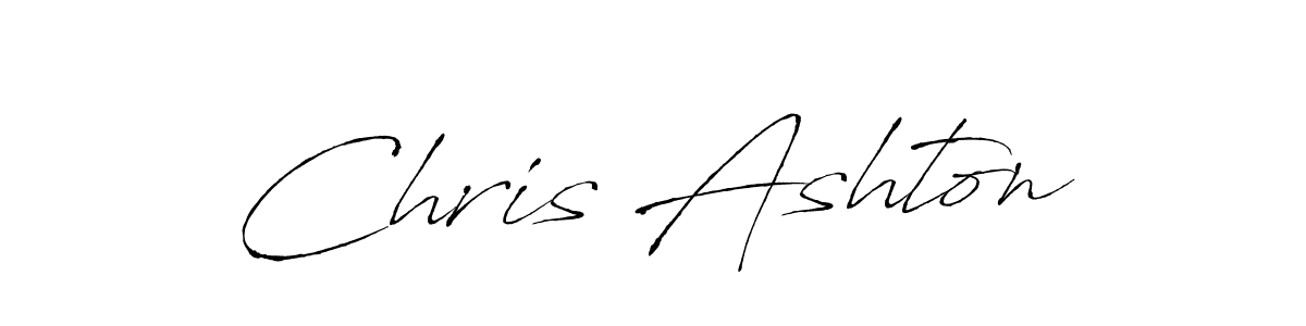 Make a beautiful signature design for name Chris Ashton. With this signature (Antro_Vectra) style, you can create a handwritten signature for free. Chris Ashton signature style 6 images and pictures png