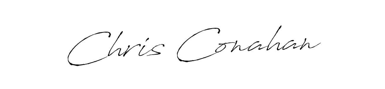 Use a signature maker to create a handwritten signature online. With this signature software, you can design (Antro_Vectra) your own signature for name Chris Conahan. Chris Conahan signature style 6 images and pictures png