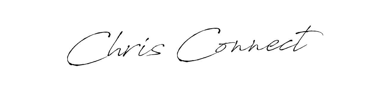 You should practise on your own different ways (Antro_Vectra) to write your name (Chris Connect) in signature. don't let someone else do it for you. Chris Connect signature style 6 images and pictures png