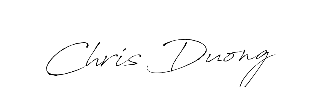 You should practise on your own different ways (Antro_Vectra) to write your name (Chris Duong) in signature. don't let someone else do it for you. Chris Duong signature style 6 images and pictures png