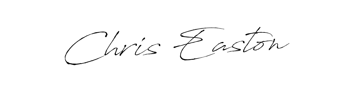 Use a signature maker to create a handwritten signature online. With this signature software, you can design (Antro_Vectra) your own signature for name Chris Easton. Chris Easton signature style 6 images and pictures png