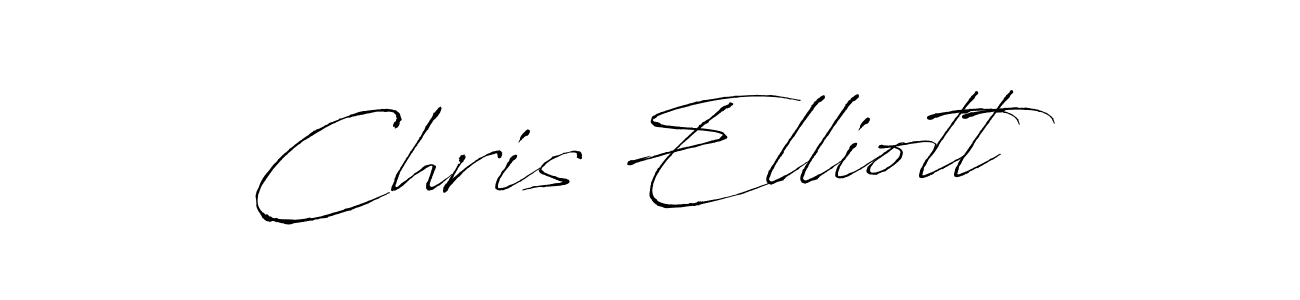 Chris Elliott stylish signature style. Best Handwritten Sign (Antro_Vectra) for my name. Handwritten Signature Collection Ideas for my name Chris Elliott. Chris Elliott signature style 6 images and pictures png