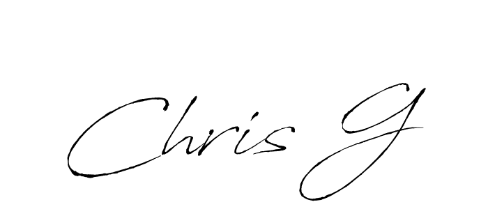 You should practise on your own different ways (Antro_Vectra) to write your name (Chris G) in signature. don't let someone else do it for you. Chris G signature style 6 images and pictures png