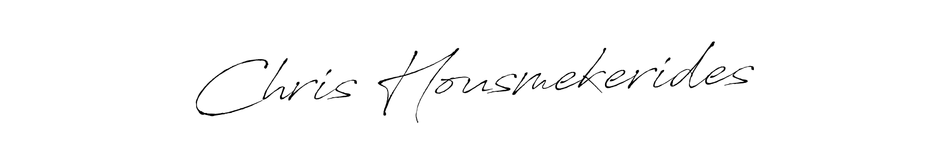 The best way (Antro_Vectra) to make a short signature is to pick only two or three words in your name. The name Chris Housmekerides include a total of six letters. For converting this name. Chris Housmekerides signature style 6 images and pictures png