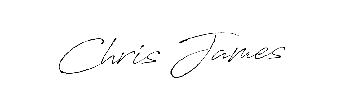 Create a beautiful signature design for name Chris James. With this signature (Antro_Vectra) fonts, you can make a handwritten signature for free. Chris James signature style 6 images and pictures png