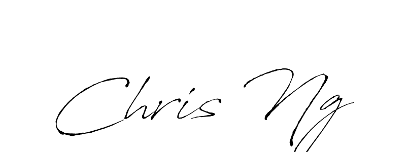 How to make Chris Ng signature? Antro_Vectra is a professional autograph style. Create handwritten signature for Chris Ng name. Chris Ng signature style 6 images and pictures png