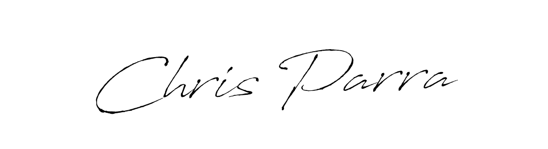 The best way (Antro_Vectra) to make a short signature is to pick only two or three words in your name. The name Chris Parra include a total of six letters. For converting this name. Chris Parra signature style 6 images and pictures png