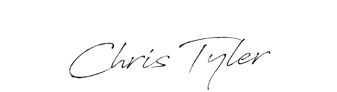 Design your own signature with our free online signature maker. With this signature software, you can create a handwritten (Antro_Vectra) signature for name Chris Tyler. Chris Tyler signature style 6 images and pictures png