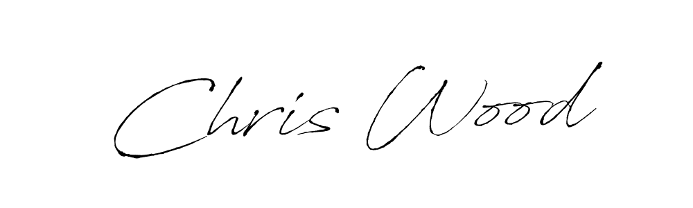 Design your own signature with our free online signature maker. With this signature software, you can create a handwritten (Antro_Vectra) signature for name Chris Wood. Chris Wood signature style 6 images and pictures png