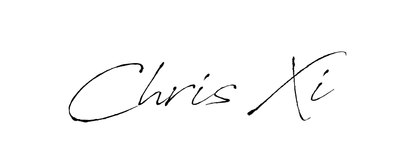 Use a signature maker to create a handwritten signature online. With this signature software, you can design (Antro_Vectra) your own signature for name Chris Xi. Chris Xi signature style 6 images and pictures png