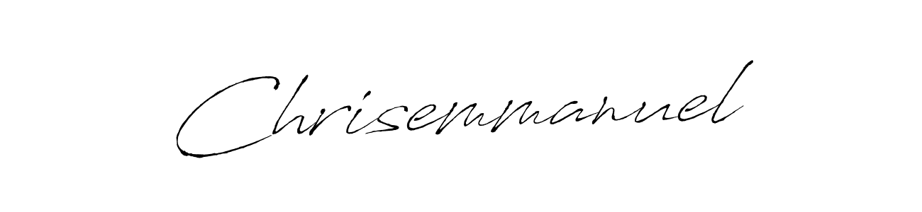 Create a beautiful signature design for name Chrisemmanuel. With this signature (Antro_Vectra) fonts, you can make a handwritten signature for free. Chrisemmanuel signature style 6 images and pictures png