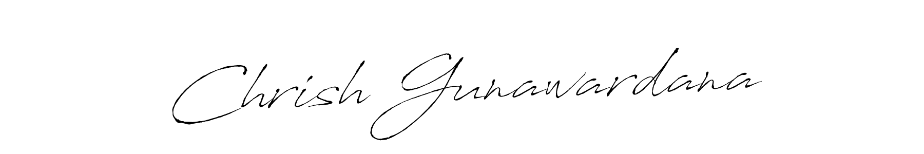 Make a beautiful signature design for name Chrish Gunawardana. Use this online signature maker to create a handwritten signature for free. Chrish Gunawardana signature style 6 images and pictures png
