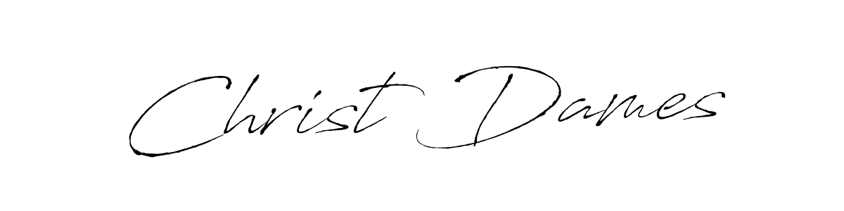 How to make Christ Dames signature? Antro_Vectra is a professional autograph style. Create handwritten signature for Christ Dames name. Christ Dames signature style 6 images and pictures png