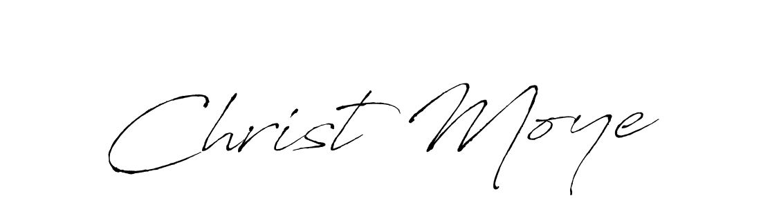 Also we have Christ Moye name is the best signature style. Create professional handwritten signature collection using Antro_Vectra autograph style. Christ Moye signature style 6 images and pictures png