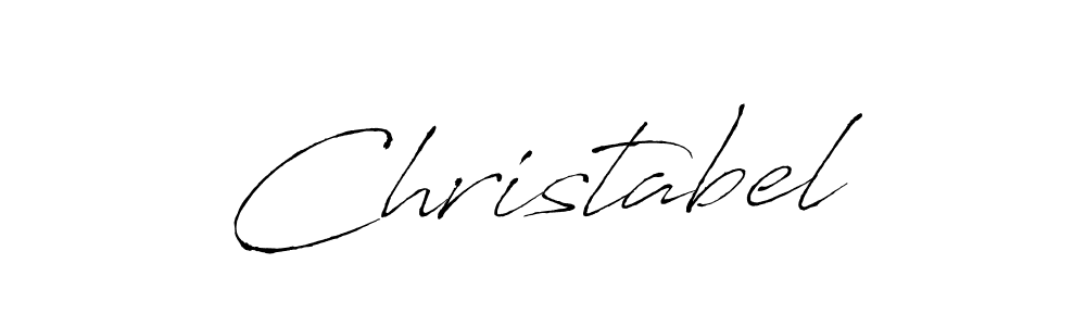 Christabel stylish signature style. Best Handwritten Sign (Antro_Vectra) for my name. Handwritten Signature Collection Ideas for my name Christabel. Christabel signature style 6 images and pictures png