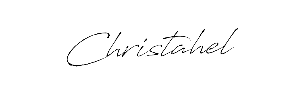 Also You can easily find your signature by using the search form. We will create Christahel name handwritten signature images for you free of cost using Antro_Vectra sign style. Christahel signature style 6 images and pictures png