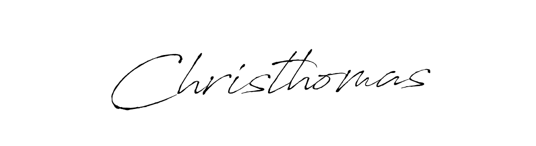 How to make Christhomas signature? Antro_Vectra is a professional autograph style. Create handwritten signature for Christhomas name. Christhomas signature style 6 images and pictures png