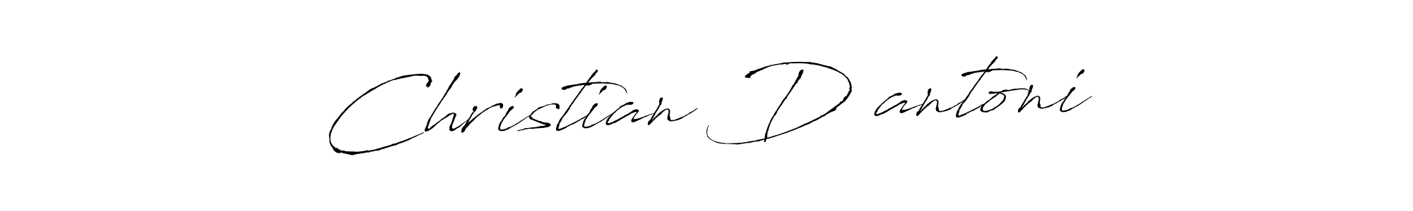 Also You can easily find your signature by using the search form. We will create Christian D’antoni name handwritten signature images for you free of cost using Antro_Vectra sign style. Christian D’antoni signature style 6 images and pictures png