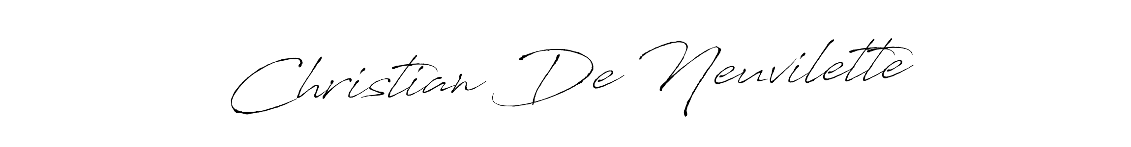 How to make Christian De Neuvilette signature? Antro_Vectra is a professional autograph style. Create handwritten signature for Christian De Neuvilette name. Christian De Neuvilette signature style 6 images and pictures png