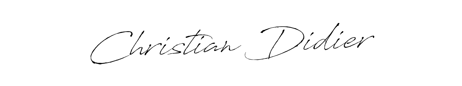 Use a signature maker to create a handwritten signature online. With this signature software, you can design (Antro_Vectra) your own signature for name Christian Didier. Christian Didier signature style 6 images and pictures png