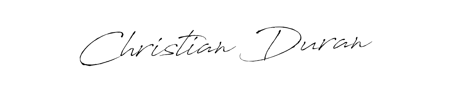 Once you've used our free online signature maker to create your best signature Antro_Vectra style, it's time to enjoy all of the benefits that Christian Duran name signing documents. Christian Duran signature style 6 images and pictures png