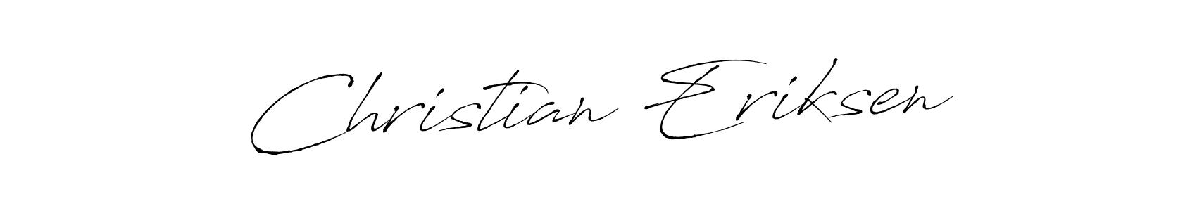 Antro_Vectra is a professional signature style that is perfect for those who want to add a touch of class to their signature. It is also a great choice for those who want to make their signature more unique. Get Christian Eriksen name to fancy signature for free. Christian Eriksen signature style 6 images and pictures png