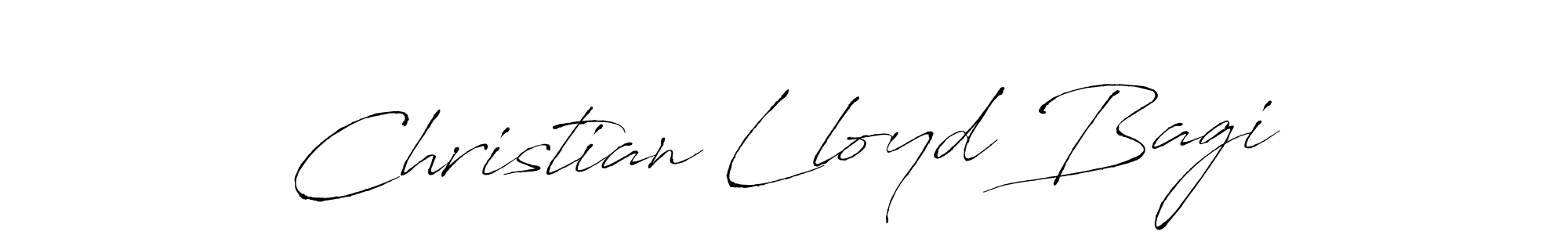 if you are searching for the best signature style for your name Christian Lloyd Bagi. so please give up your signature search. here we have designed multiple signature styles  using Antro_Vectra. Christian Lloyd Bagi signature style 6 images and pictures png