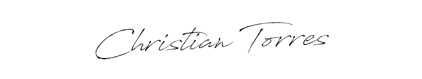 Use a signature maker to create a handwritten signature online. With this signature software, you can design (Antro_Vectra) your own signature for name Christian Torres. Christian Torres signature style 6 images and pictures png