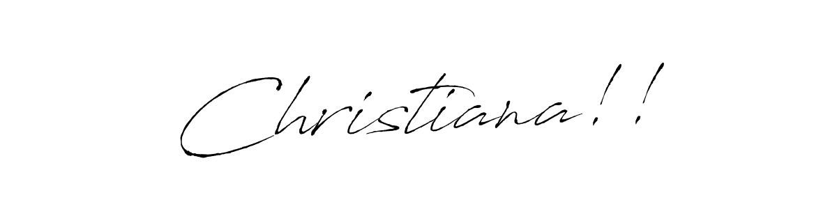 You can use this online signature creator to create a handwritten signature for the name Christiana!!. This is the best online autograph maker. Christiana!! signature style 6 images and pictures png