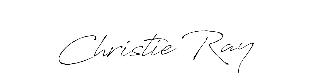 Create a beautiful signature design for name Christie Ray. With this signature (Antro_Vectra) fonts, you can make a handwritten signature for free. Christie Ray signature style 6 images and pictures png