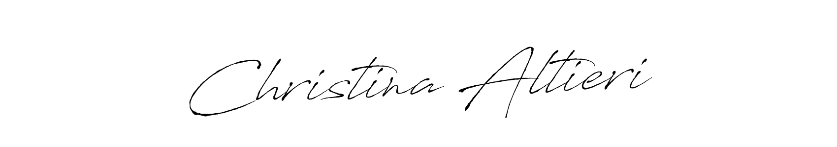 Similarly Antro_Vectra is the best handwritten signature design. Signature creator online .You can use it as an online autograph creator for name Christina Altieri. Christina Altieri signature style 6 images and pictures png