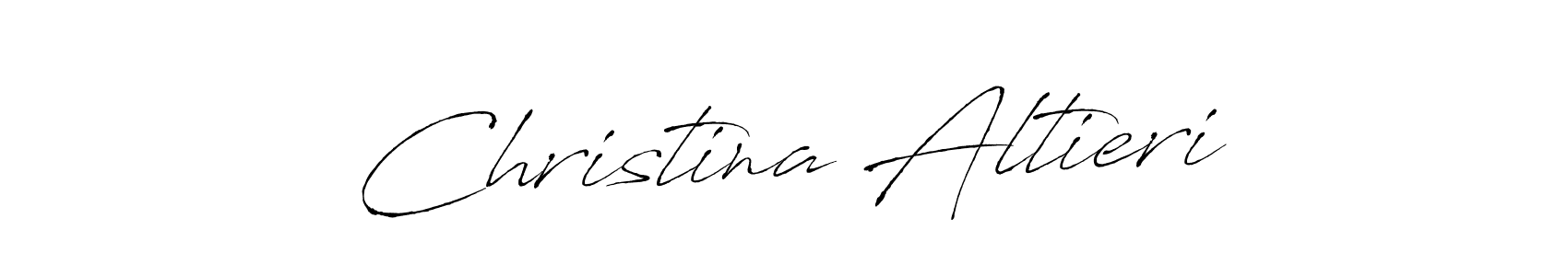 Similarly Antro_Vectra is the best handwritten signature design. Signature creator online .You can use it as an online autograph creator for name Christina Altieri. Christina Altieri signature style 6 images and pictures png