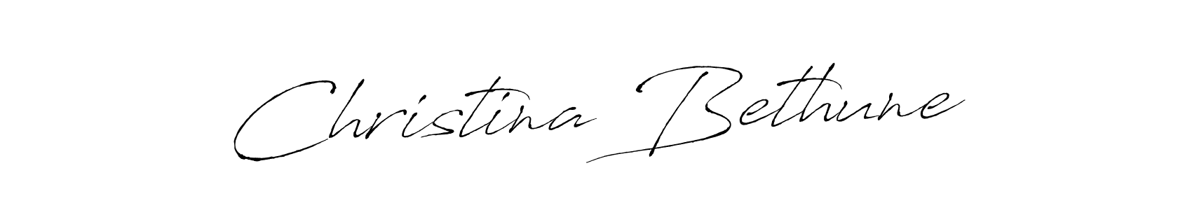 How to make Christina Bethune signature? Antro_Vectra is a professional autograph style. Create handwritten signature for Christina Bethune name. Christina Bethune signature style 6 images and pictures png