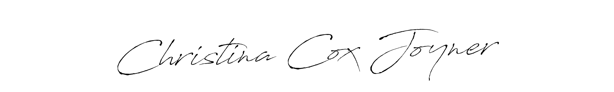 This is the best signature style for the Christina Cox Joyner name. Also you like these signature font (Antro_Vectra). Mix name signature. Christina Cox Joyner signature style 6 images and pictures png