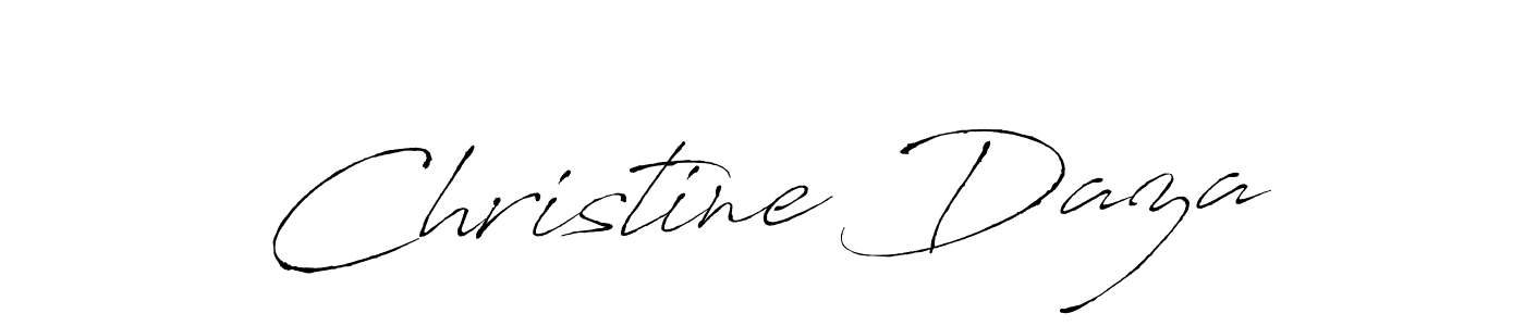 if you are searching for the best signature style for your name Christine Daza. so please give up your signature search. here we have designed multiple signature styles  using Antro_Vectra. Christine Daza signature style 6 images and pictures png