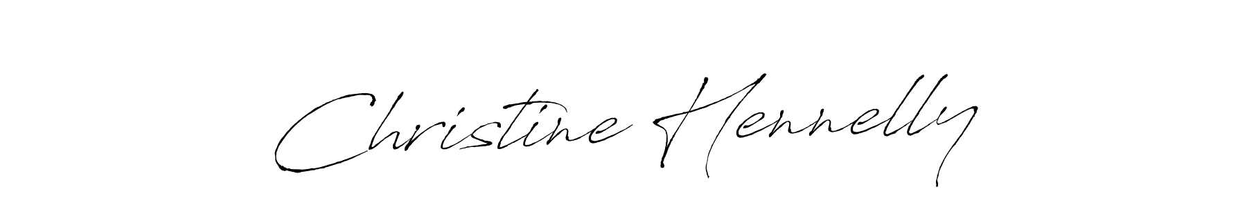 This is the best signature style for the Christine Hennelly name. Also you like these signature font (Antro_Vectra). Mix name signature. Christine Hennelly signature style 6 images and pictures png