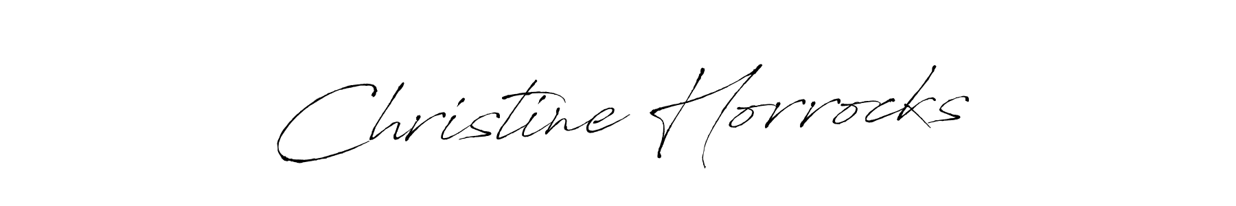 You should practise on your own different ways (Antro_Vectra) to write your name (Christine Horrocks) in signature. don't let someone else do it for you. Christine Horrocks signature style 6 images and pictures png