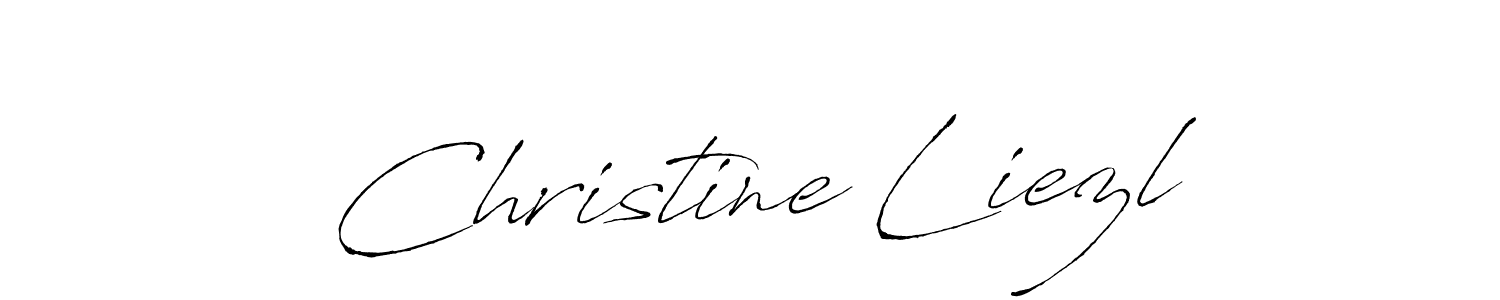 Use a signature maker to create a handwritten signature online. With this signature software, you can design (Antro_Vectra) your own signature for name Christine Liezl. Christine Liezl signature style 6 images and pictures png