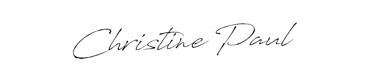 Make a beautiful signature design for name Christine Paul. Use this online signature maker to create a handwritten signature for free. Christine Paul signature style 6 images and pictures png