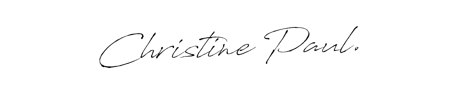 Make a short Christine Paul. signature style. Manage your documents anywhere anytime using Antro_Vectra. Create and add eSignatures, submit forms, share and send files easily. Christine Paul. signature style 6 images and pictures png