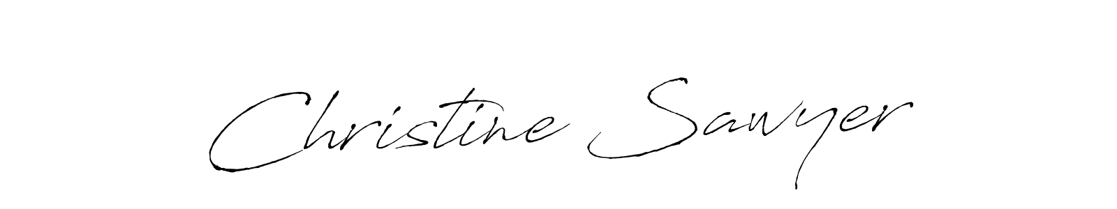 Use a signature maker to create a handwritten signature online. With this signature software, you can design (Antro_Vectra) your own signature for name Christine Sawyer. Christine Sawyer signature style 6 images and pictures png