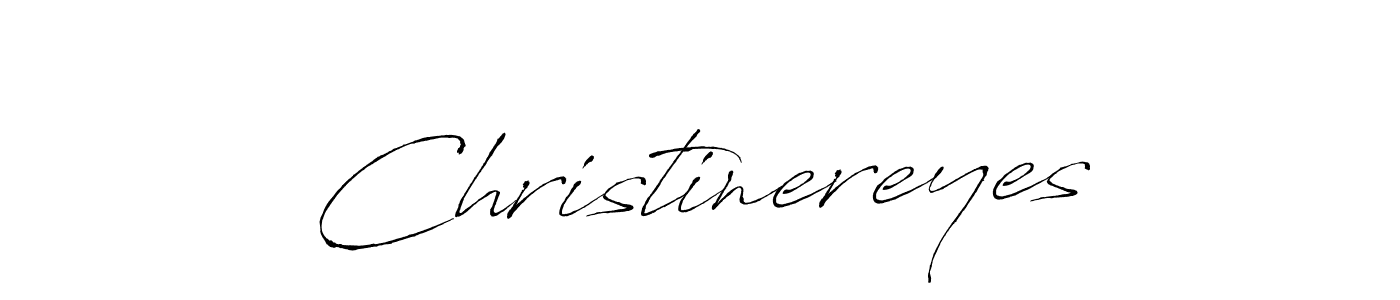 How to make Christinereyes name signature. Use Antro_Vectra style for creating short signs online. This is the latest handwritten sign. Christinereyes signature style 6 images and pictures png