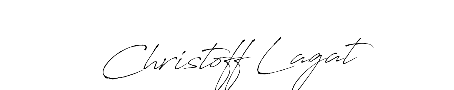 Create a beautiful signature design for name Christoff Lagat. With this signature (Antro_Vectra) fonts, you can make a handwritten signature for free. Christoff Lagat signature style 6 images and pictures png