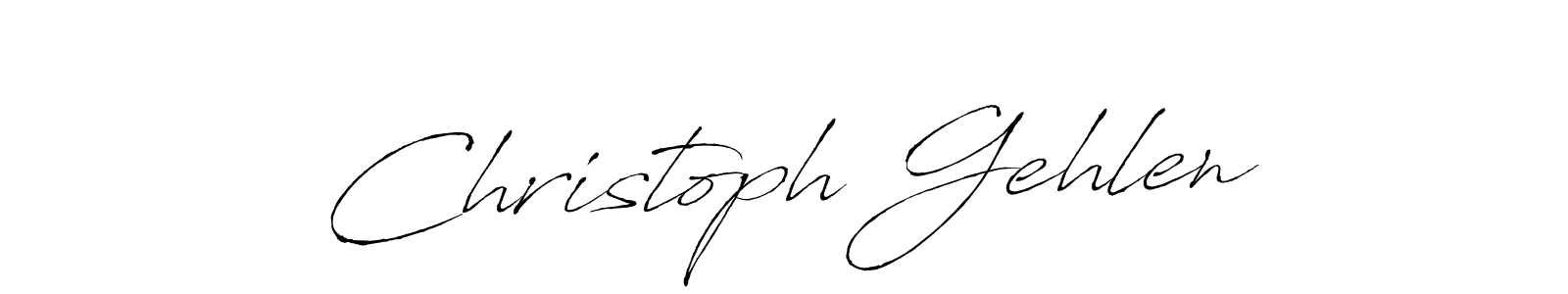 Christoph Gehlen stylish signature style. Best Handwritten Sign (Antro_Vectra) for my name. Handwritten Signature Collection Ideas for my name Christoph Gehlen. Christoph Gehlen signature style 6 images and pictures png