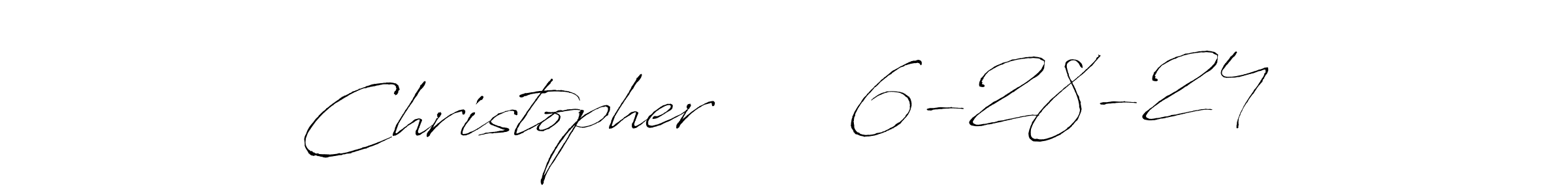 You should practise on your own different ways (Antro_Vectra) to write your name (Christopher      6-28-24) in signature. don't let someone else do it for you. Christopher      6-28-24 signature style 6 images and pictures png