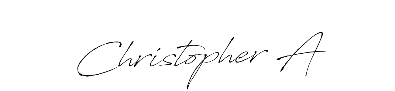 This is the best signature style for the Christopher A name. Also you like these signature font (Antro_Vectra). Mix name signature. Christopher A signature style 6 images and pictures png