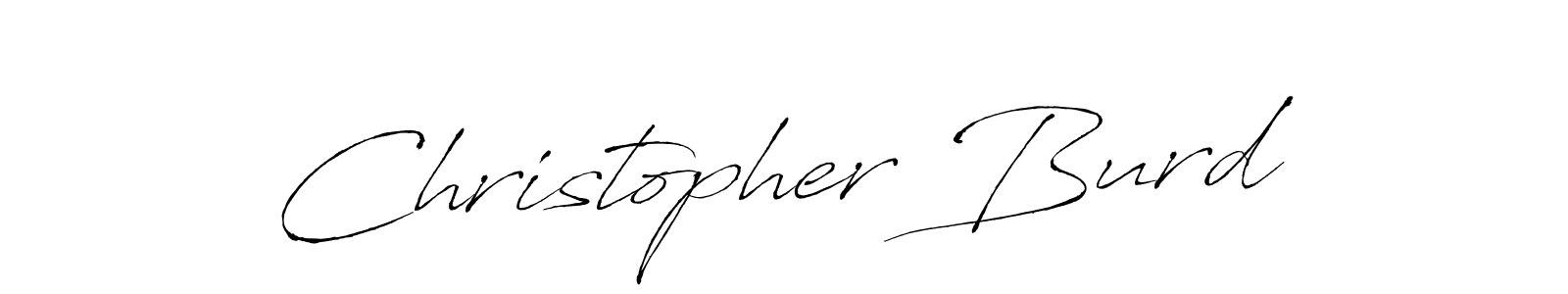 Use a signature maker to create a handwritten signature online. With this signature software, you can design (Antro_Vectra) your own signature for name Christopher Burd. Christopher Burd signature style 6 images and pictures png