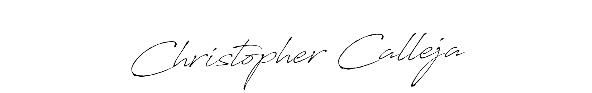 Also we have Christopher Calleja name is the best signature style. Create professional handwritten signature collection using Antro_Vectra autograph style. Christopher Calleja signature style 6 images and pictures png