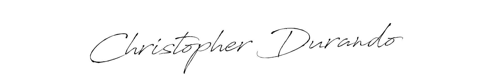 Use a signature maker to create a handwritten signature online. With this signature software, you can design (Antro_Vectra) your own signature for name Christopher Durando. Christopher Durando signature style 6 images and pictures png